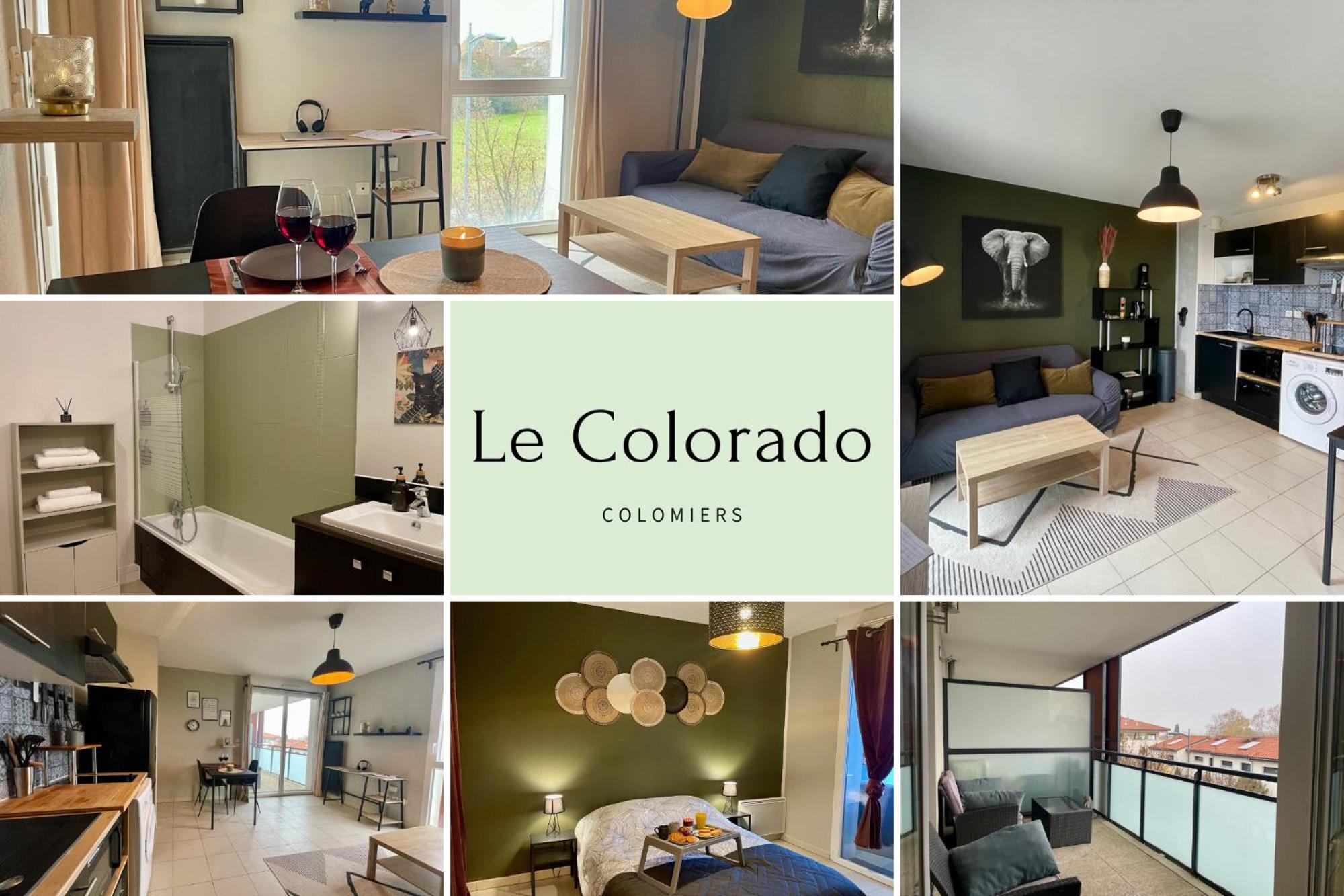 Le Colorado - Appartement Proche Airbus Коломие Екстериор снимка